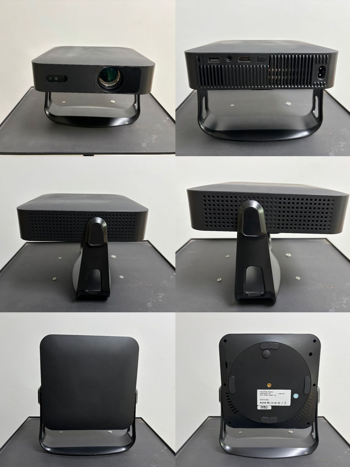 Smart HD Projector — 1080p PTZ Autofocus | Home & Gaming